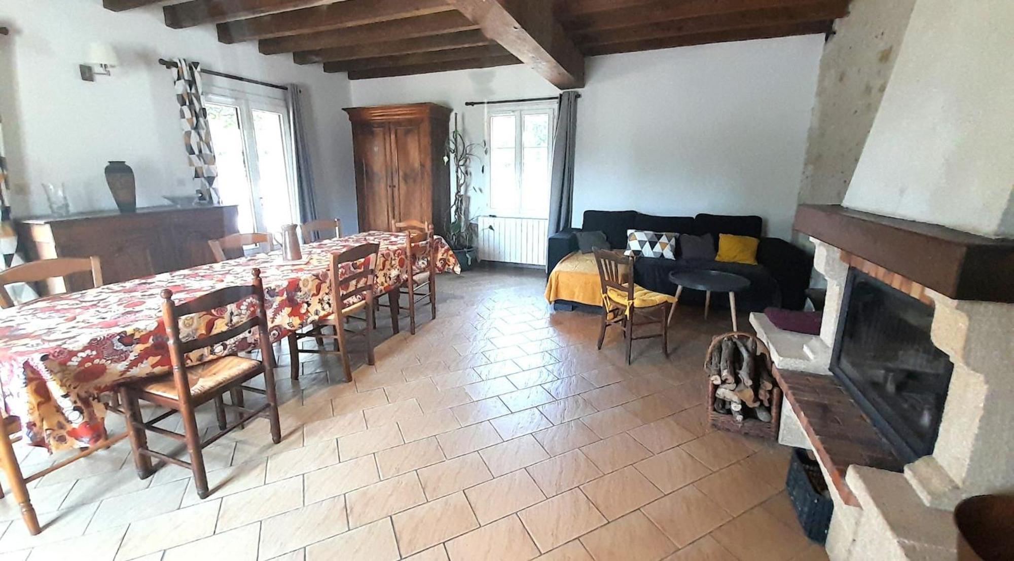 Villa Coco 9 Personnes Jardin Proche Beauval Lye Exterior photo